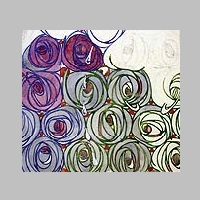 'Rose and teardrop' textile design, produced in 1915.jpg